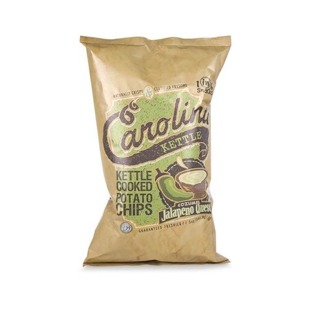 1 IN 6 SNACKS 1 in 6 Snacks Carolina Jalapeno Queso Kettle Cooked Potato Chips 5 oz Bagged 10636